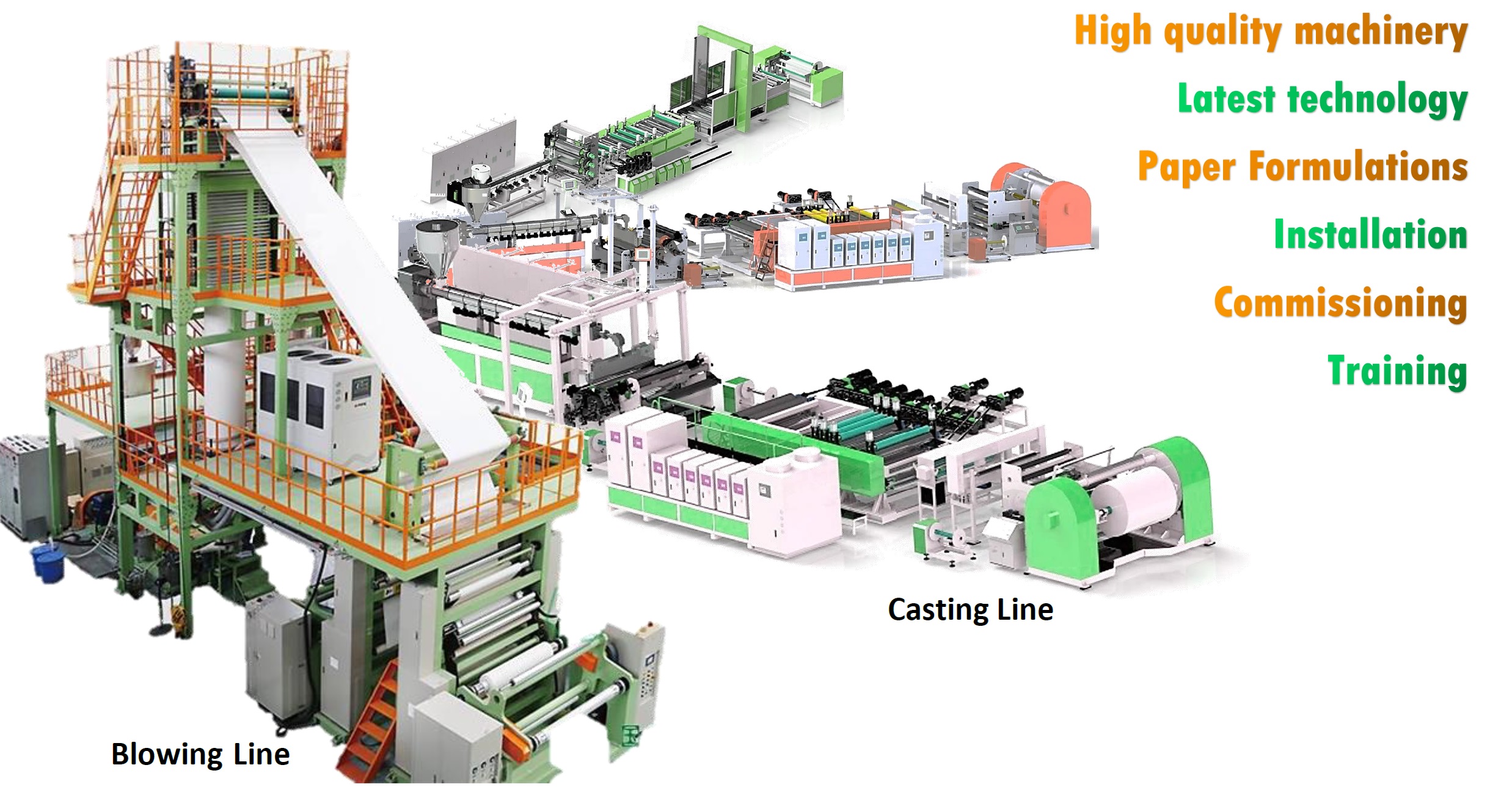 Stone Paper Production Machinery | Stone paper Cement Bag