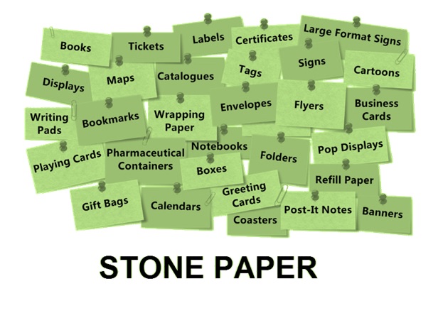 stone paper applications