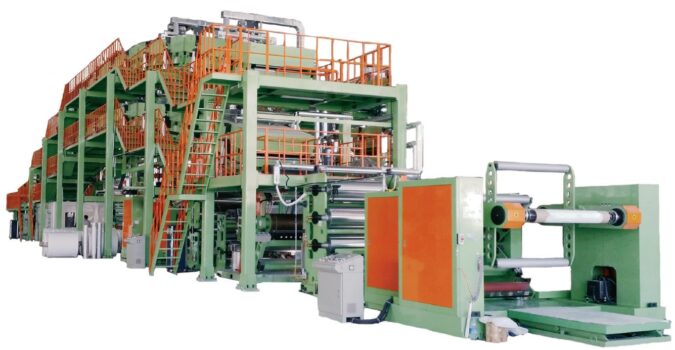 Double Coating Line with special design for stone paper