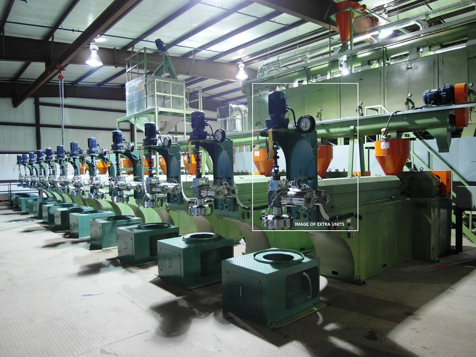 RECYCLED PSF PRODUCTION LINE