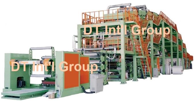 rolling machine for stone paper production